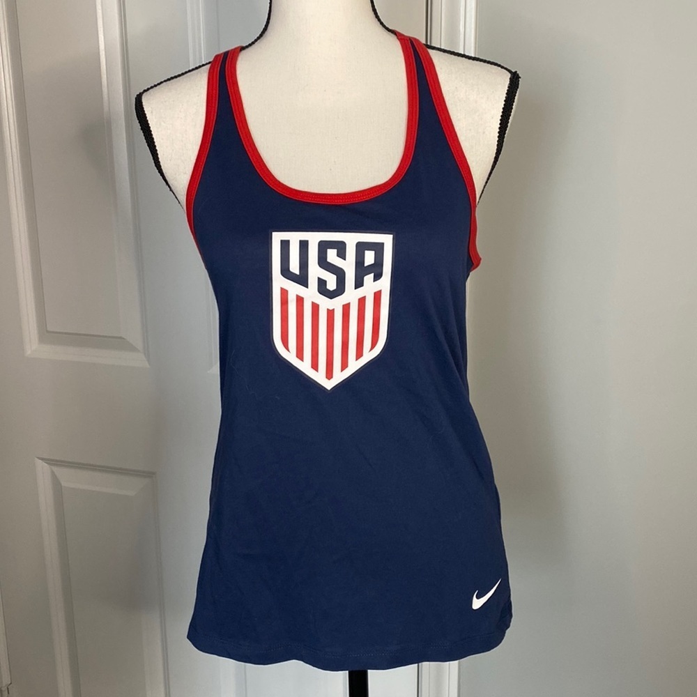 The Nike Tee Dri-Fit American USA Razorback Tank Top